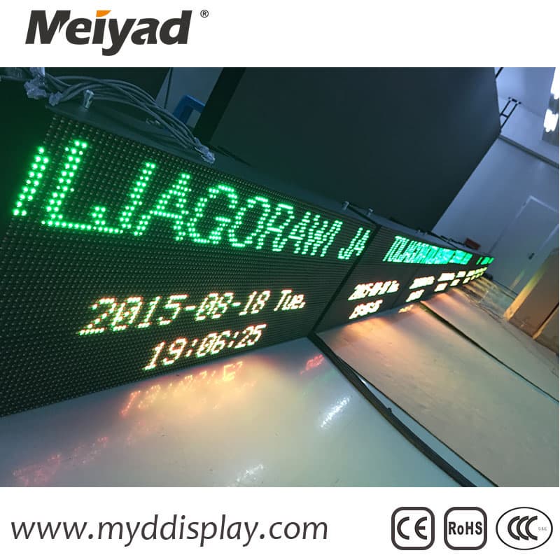 Outdoor single color LED display P10